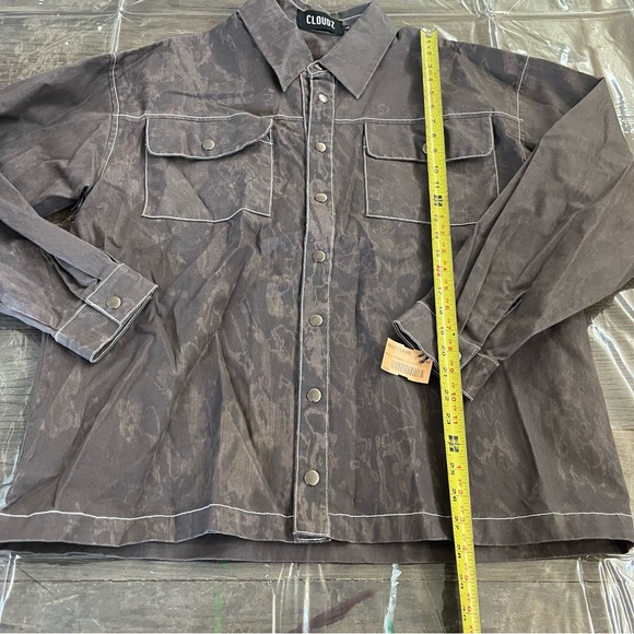 CLOUDZ snap button down shirt - Picture 2 of 7
